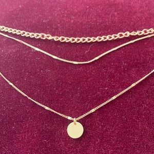 Set of three necklaces